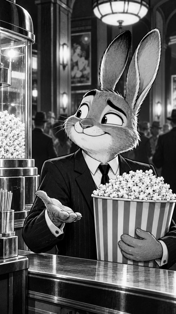 Nobody Buys the Medium — monochrome short film preview
