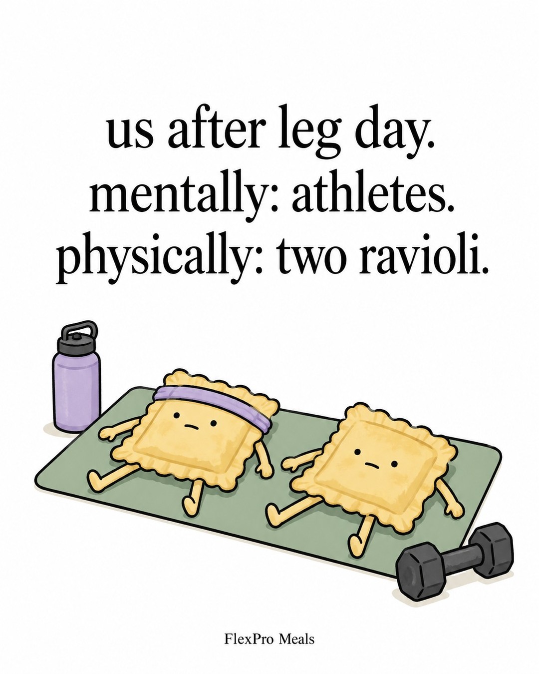 FlexPro Meals — Leg day, the day after