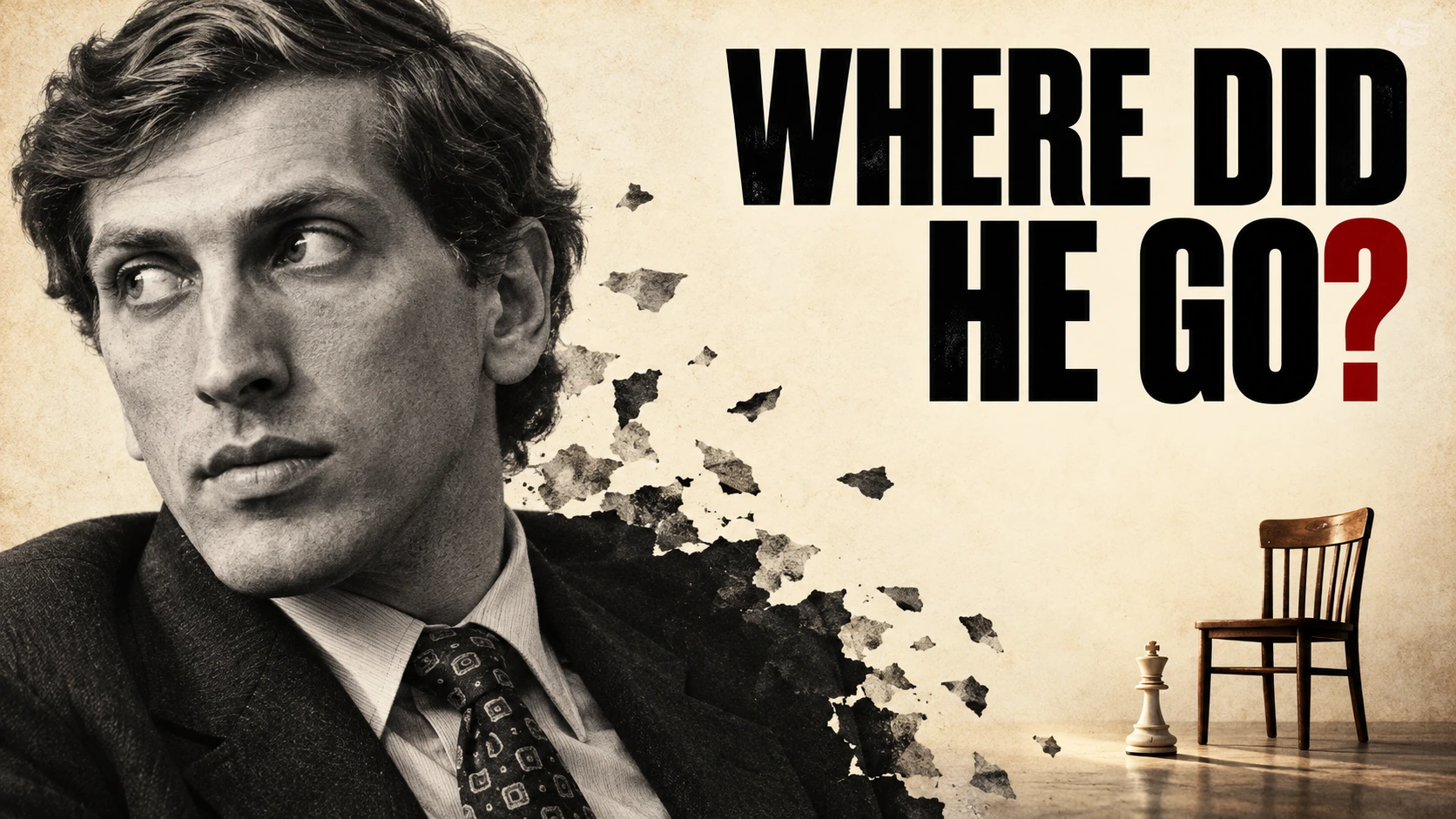 Where Did He Go? — thumbnail design